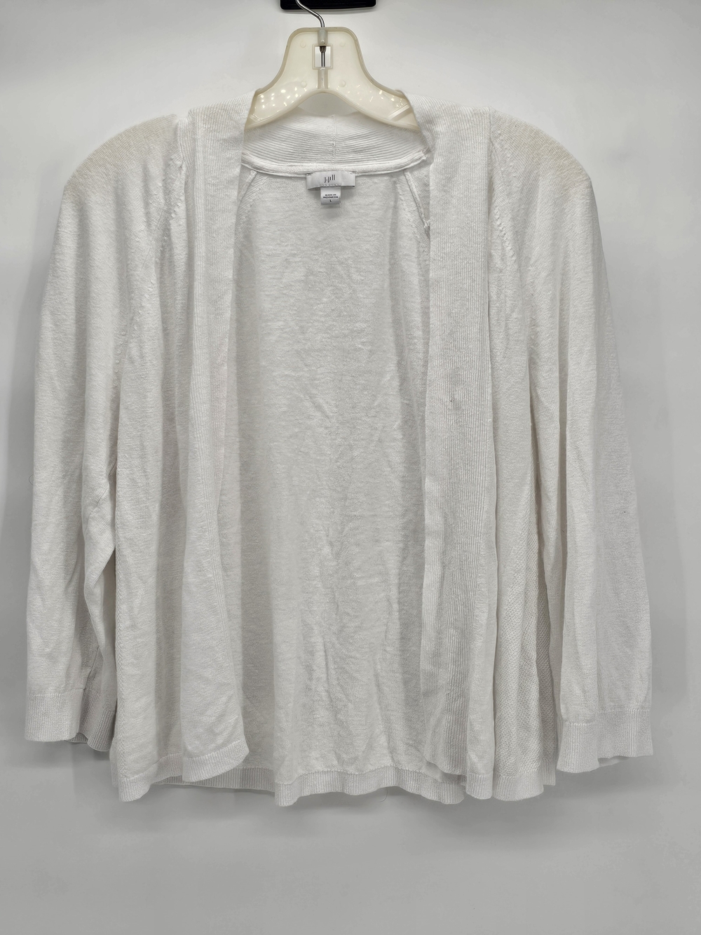 J.Jill Open-Front Women's Cardigan Sweater L